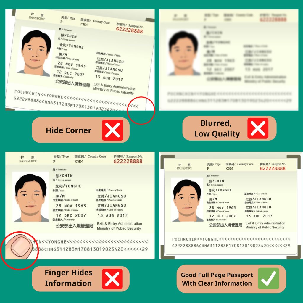 Detailed Guidance of Photo and Passport’s Requirements For Applying